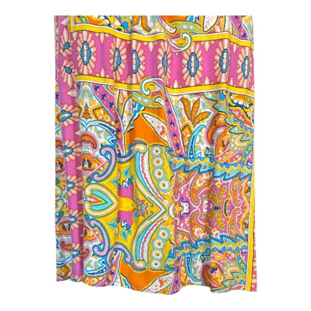 EUC Rachel Zoe women’s sleeveless paisley halter top | size L - Picture 3 of 9
